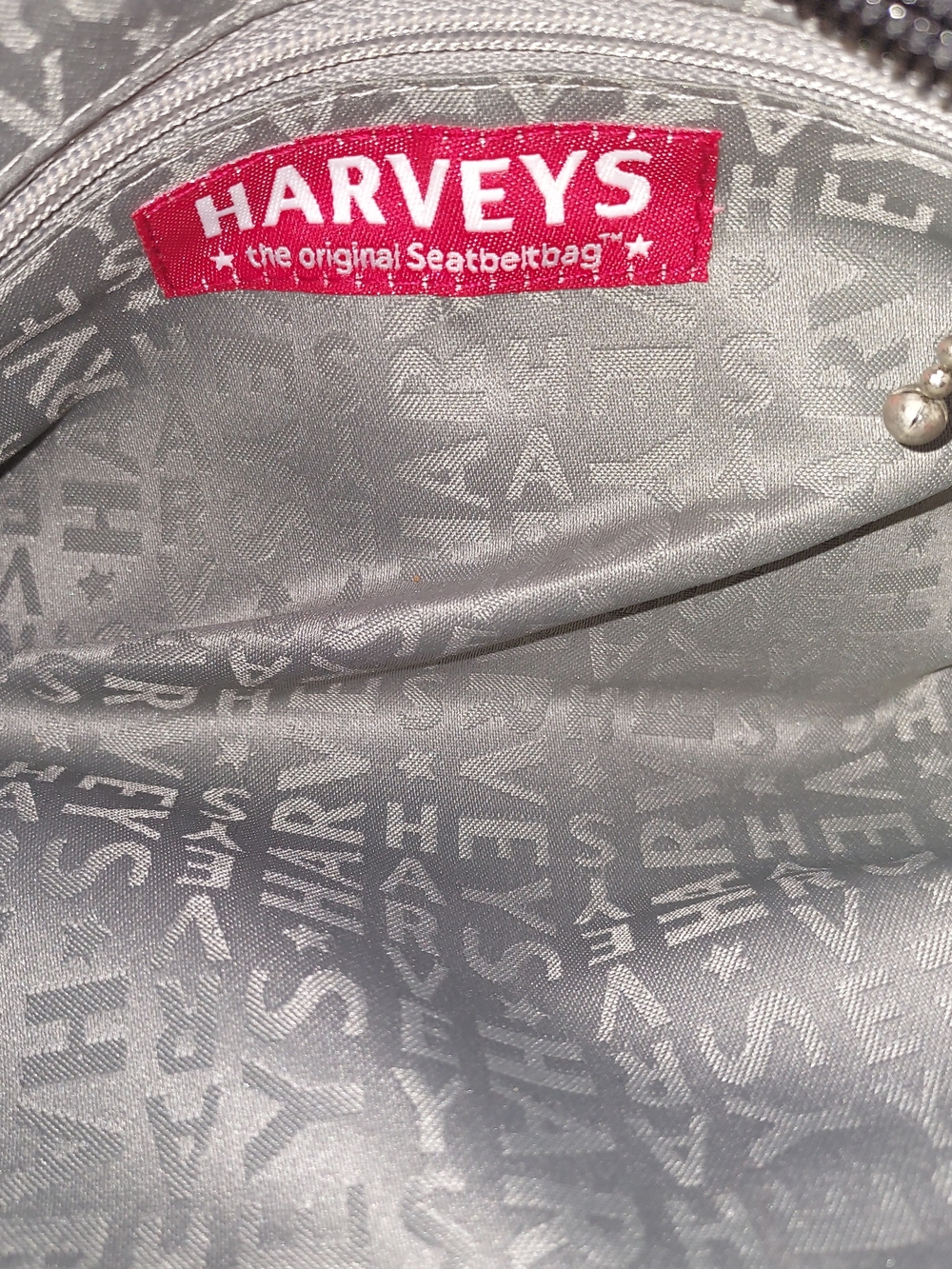 Harveys SEATBELT Black Rose Chain Shoulder Bag - Picture 7 of 13